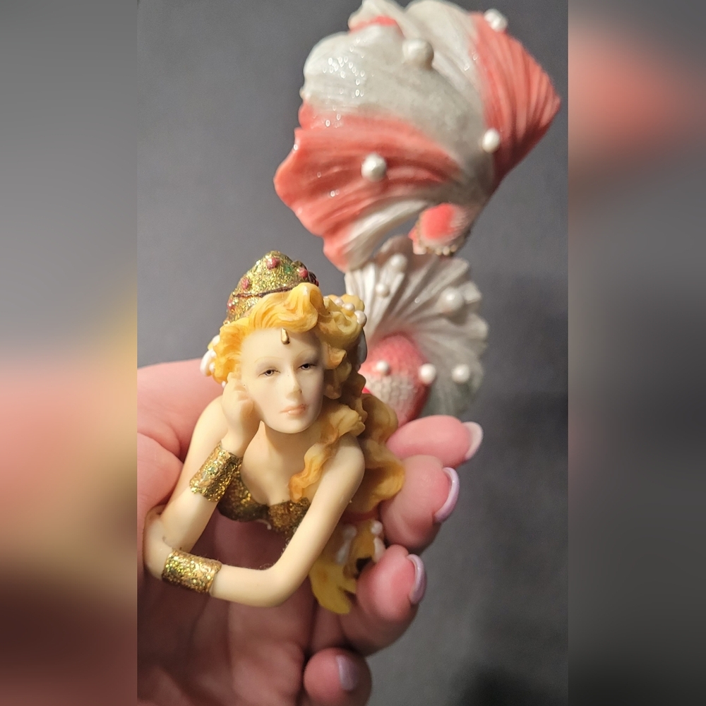 Shelf Sitting Mermaid Figurine